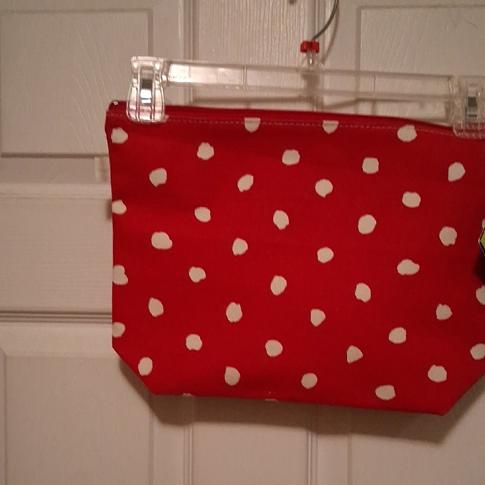 Red Polka Dot XL Travel Bag Made By See